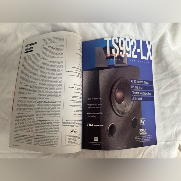 Vintage - BOX OFFICE Magazine - November 1996 - Patrick Stewart - Picture 7 of 9